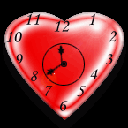Gif animé coeur y love you